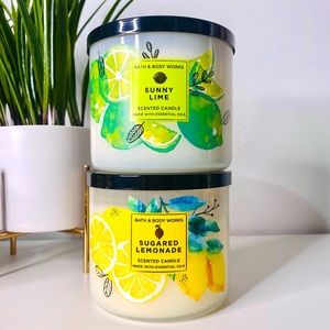 Bath and Body Works Fresh Citrus Candles